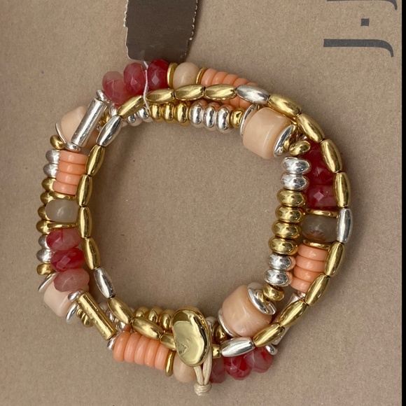 J.Jill NEW Alfresco Beaded Bracelet NWT - Picture 6 of 7